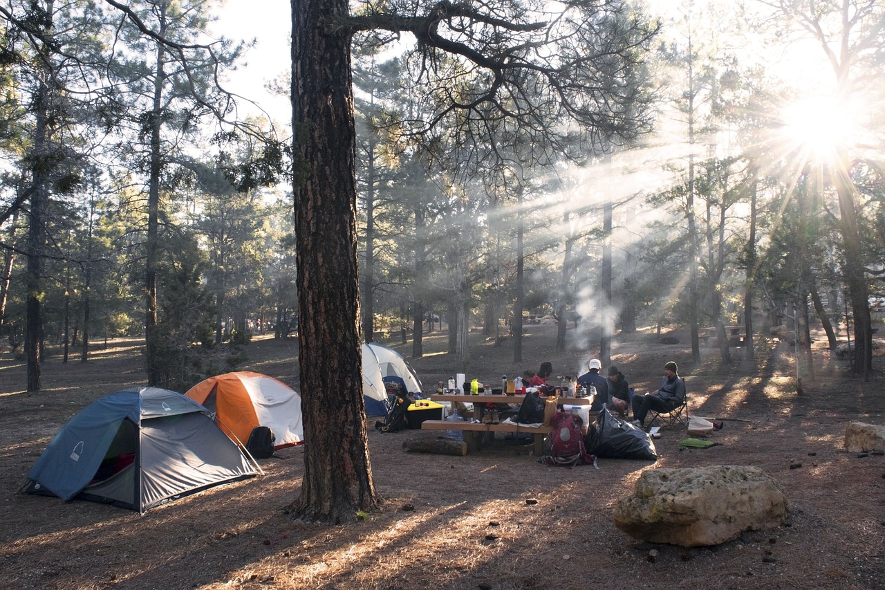 hiking tent photo