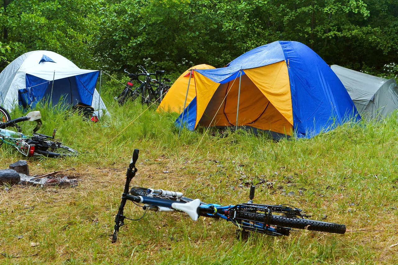 hiking tent photo